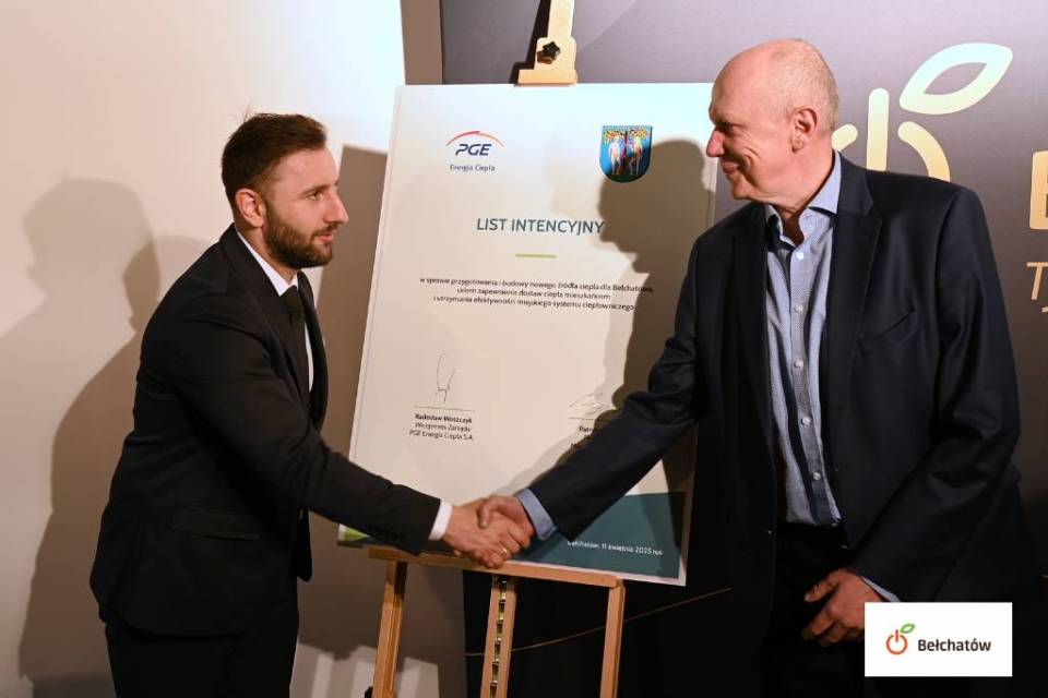 Czym za 10 lat będzie ogrzewany Bełchatów? Dziś prezydent miasta podpisał list intencyjny w budowy nowego źródła ciepła dla miasta