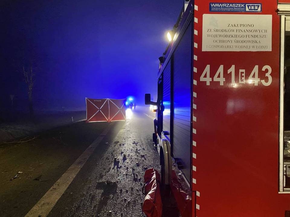 Śmiertelny wypadek pod Chabielicami. Nie żyje 59-letni motocyklista